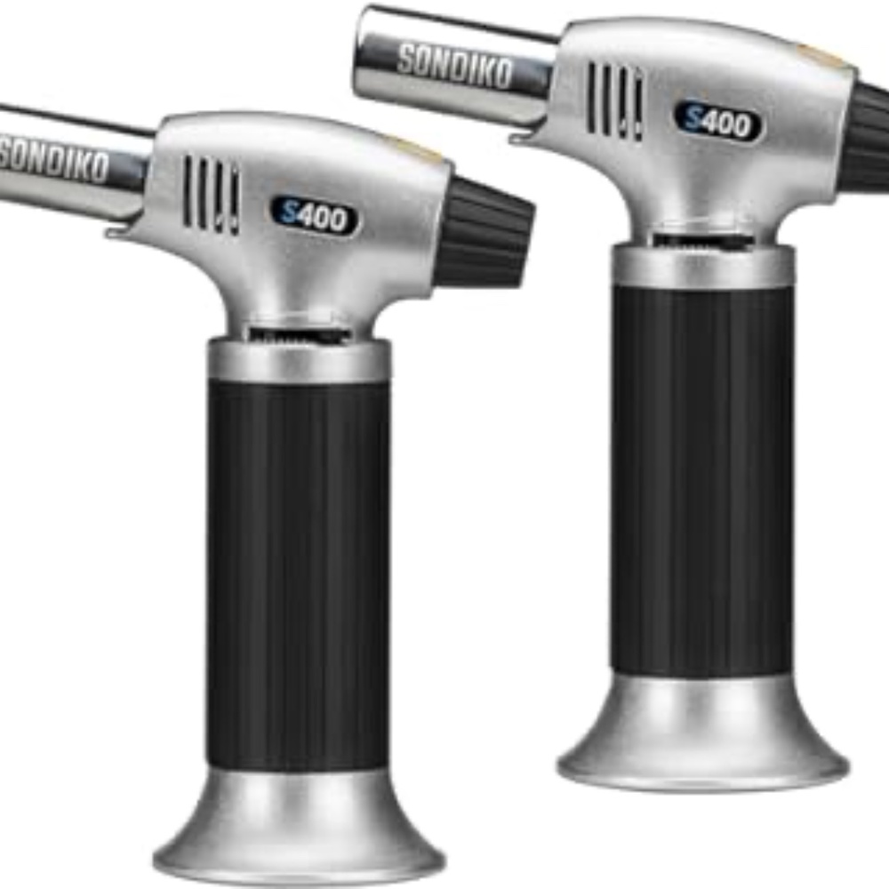 Torch S400 2 Pack, Refillable Kitchen Lighter